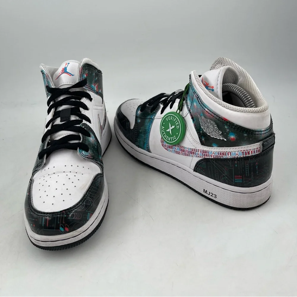 👞 Nike Kids Air Jordan 1 “Take Flight” SE GS - SZ 6.5Y -Multicolor Sneakers Shoe